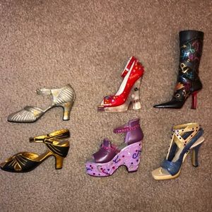 Lot of 6 “Just the Right Shoe” Raine Collectibles